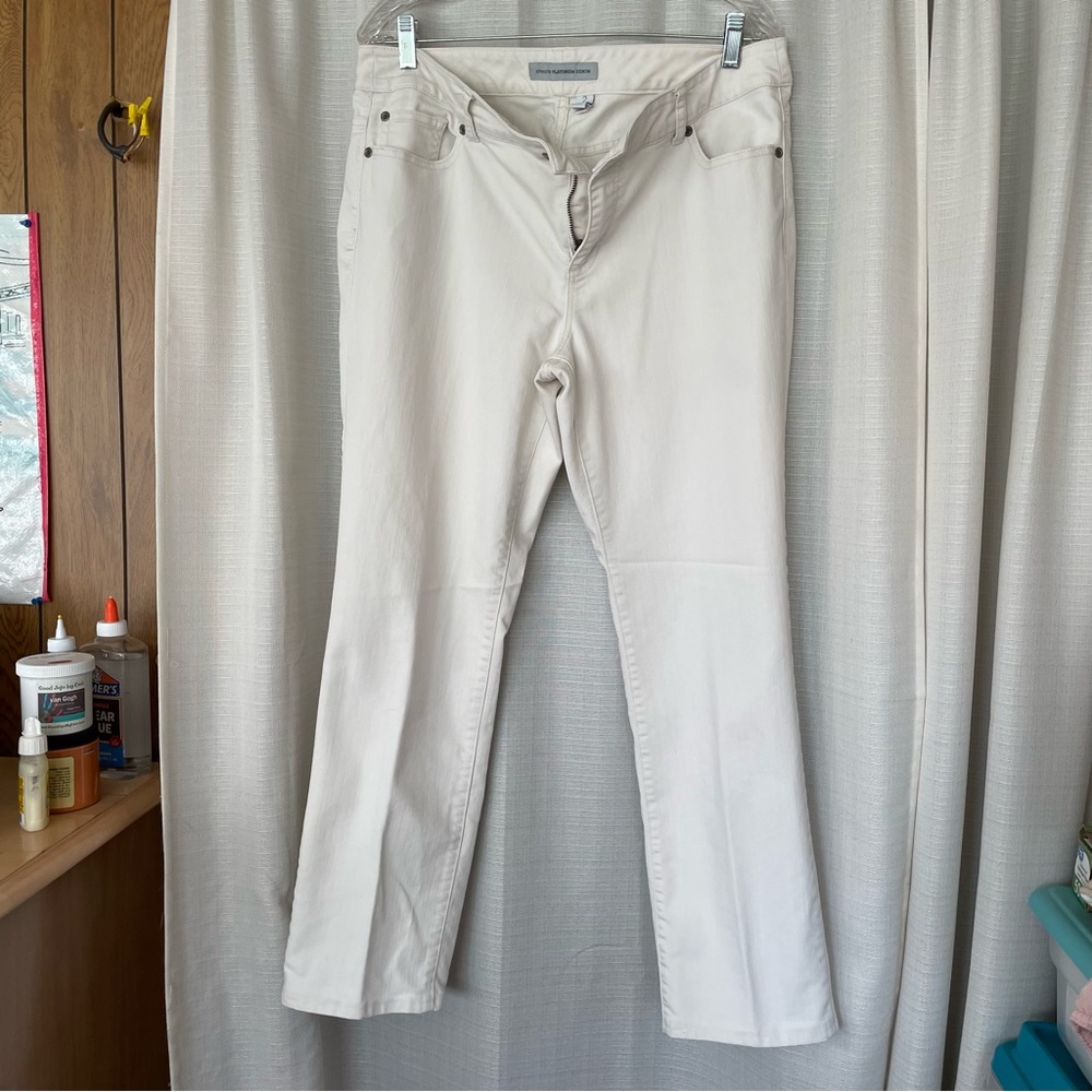 Chico’s platinum demin